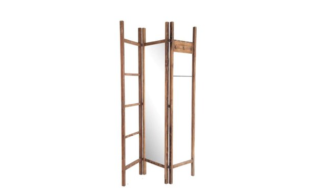 Paravent Échelle et Miroir