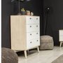 Commode cinq tiroirs LH Imports