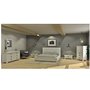 Bureau 6 tiroirs de MEQ