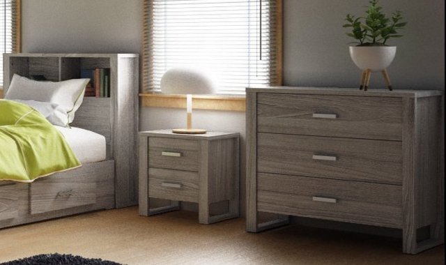 Commode 3 tiroirs de MEQ