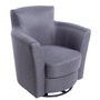 Goberce fauteuil berçant pivotant