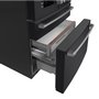 Réfrigérateur quatre portes avec porte à deux battants amovible à profondeur de comptoir de 36 po., 22.3 Pi cu. avec Wi-Fi Café - CXE22DP3PD1