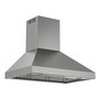 Hotte de cuisinière cheminée série WPP1 de 36 po avec système IQ12 Best - WPP13612SS