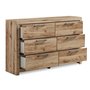 Bureau double 6 tiroirs Hyanna de Signature Design Ashley