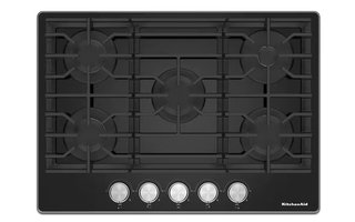 Table de cuisson encastrée à gaz de 36 po avec 5 brûleurs KitchenAid - KCGG536PBL