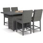 Mobilier extérieur - Table foyer avec 4 bancs - P520P1