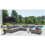 Mobilier extérieur- sectionnel 7 morceaux- P160P2