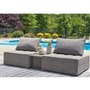 Mobilier extérieur-Sectionnel 3 morceaux- P160P4