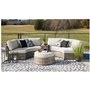 Mobilier extérieur - Sectionnel & ottoman - P458P6