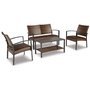 Mobilier extérieur - Ensemble 4 morceaux - P330-080