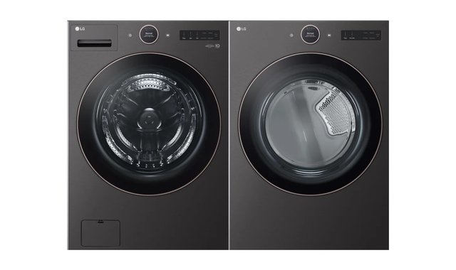 Ensemble laveuse et sécheuse LG - WM6500HBA-DLEX6500B