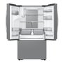 Réfrigérateur trois portes avec porte à deux battants à profondeur de comptoir de 36 po, 25,5 pi³. avec technologie SpaceMax™ Samsung - RF27CG5400SRAA