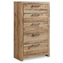 Commode Hyanna à 5 tiroirs de Signature Design