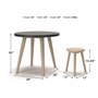 Dinette 5 morceaux pour enfants de Ashley