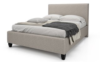 Lit complet Jane rembourré format grand lit 60 po. de Beaudoin