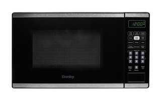 Four à micro-ondes de comptoir de 17 po, 0.7 pi³ avec 6 options de cuisson automatique Danby - DBMW0722BBS