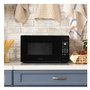 Four à micro-ondes de comptoir de 17 po., 0,7 pi³ avec 6 options de cuisson automatique Danby - DBMW0721BBB