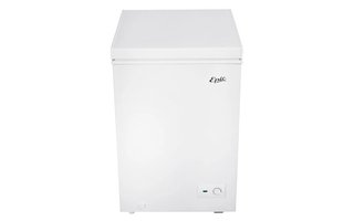Congélateur horizontal 3,5 pi³ en blanc avec thermostat réglable Epic - ECF35W