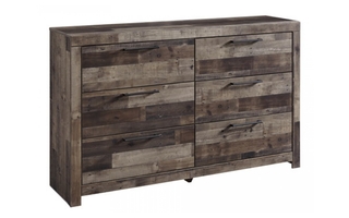 Bureau double 6 tiroirs Derekson de Benchcraft