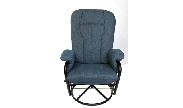 Fauteuil sur billes inclinable berçant et pivotant de Pel