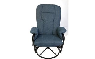 Fauteuil sur billes inclinable berçant et pivotant de Pel