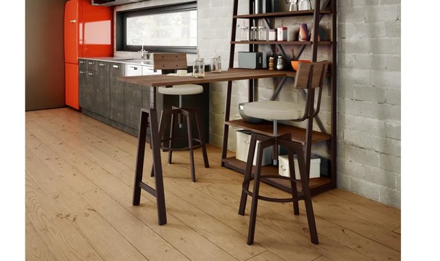 Tabouret comptoir Architect de Amisco - AM 40263