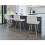Tabouret hauteur comptoir Visconti de Amisco - AM 41253-26