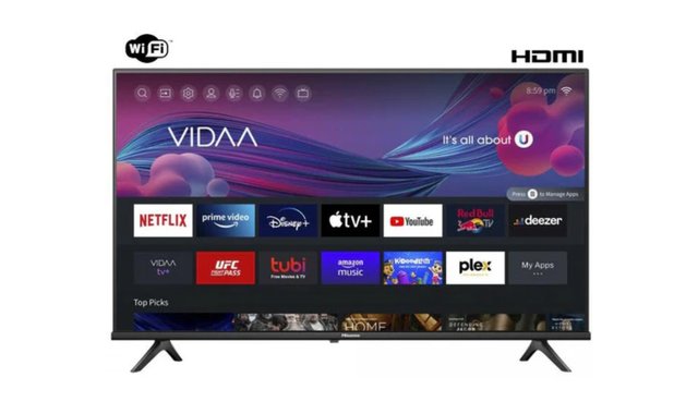 Téléviseur intelligent VIDAA HD de 40 pouces de Hisense