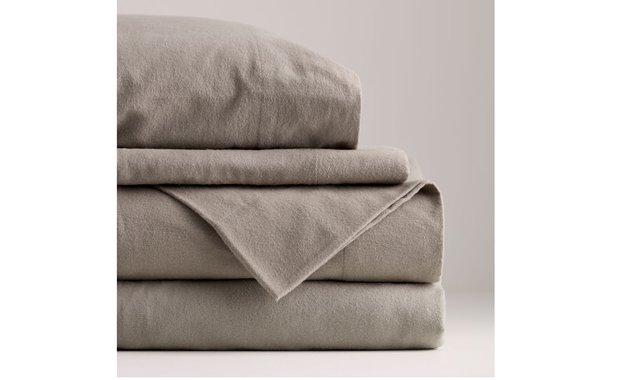 Draps de flanelle uni 100% coton 145 GMS - Double