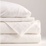 Draps de flanelle uni 100% coton 145 GMS - Queen