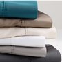 Ensemble de draps rayonne de bouleau et polyester - Grand lit