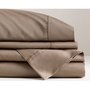 Ensemble de draps rayonne de bouleau et polyester - Grand lit