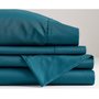 Ensemble de draps rayonne de bouleau et polyester - Grand lit