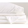 Ensemble de draps rayonne de bouleau et polyester - Grand lit