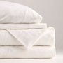 Draps de flanelle uni 100% coton 145 GMS - King