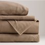 Draps de flanelle uni 100% coton 145 GMS - King