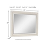 Miroir de chambre Shaybrock de Ashley