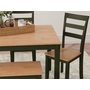 Table de salle à manger Gesthaven avec 4 chaises et banc (Ensemble de 6) de Ashley