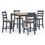 Table de salle à manger à hauteur de comptoir et 4 tabourets de bar Gesthaven (Ensemble de 5) de Ashley
