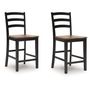 Tabouret de bar à hauteur de comptoir Wildenauer de Ashley