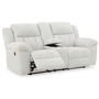 Causeuse inclinable Frohn avec console de Ashley