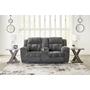 Causeuse inclinable Frohn avec console de Ashley