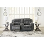 Causeuse inclinable Frohn avec console de Ashley