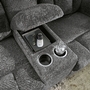 Causeuse inclinable Frohn avec console de Ashley