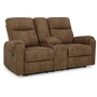 Causeuse inclinable Edenwold avec console de Ashley