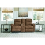 Causeuse inclinable Edenwold avec console de Ashley