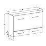 Lit escamotable cabinet de Sua-V