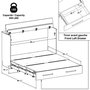 Lit escamotable cabinet de Sua-V