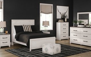 Mobilier de chambre Gerridan 4 mcx format grand lit de Signature Design Ashley