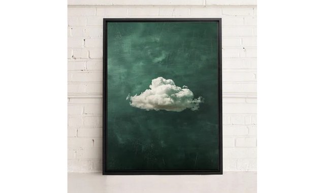 Emerald Dream oeuvre sur toile étirée de Oleka